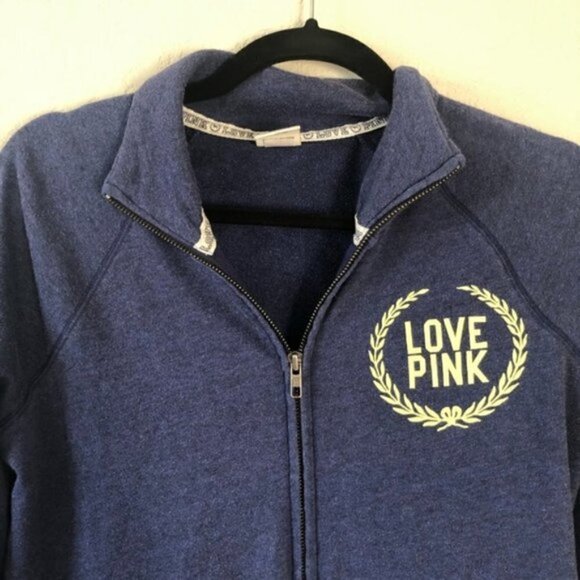 PINK Victoria's Secret Quarter Zip Pullover XS - Picture 7 of 7